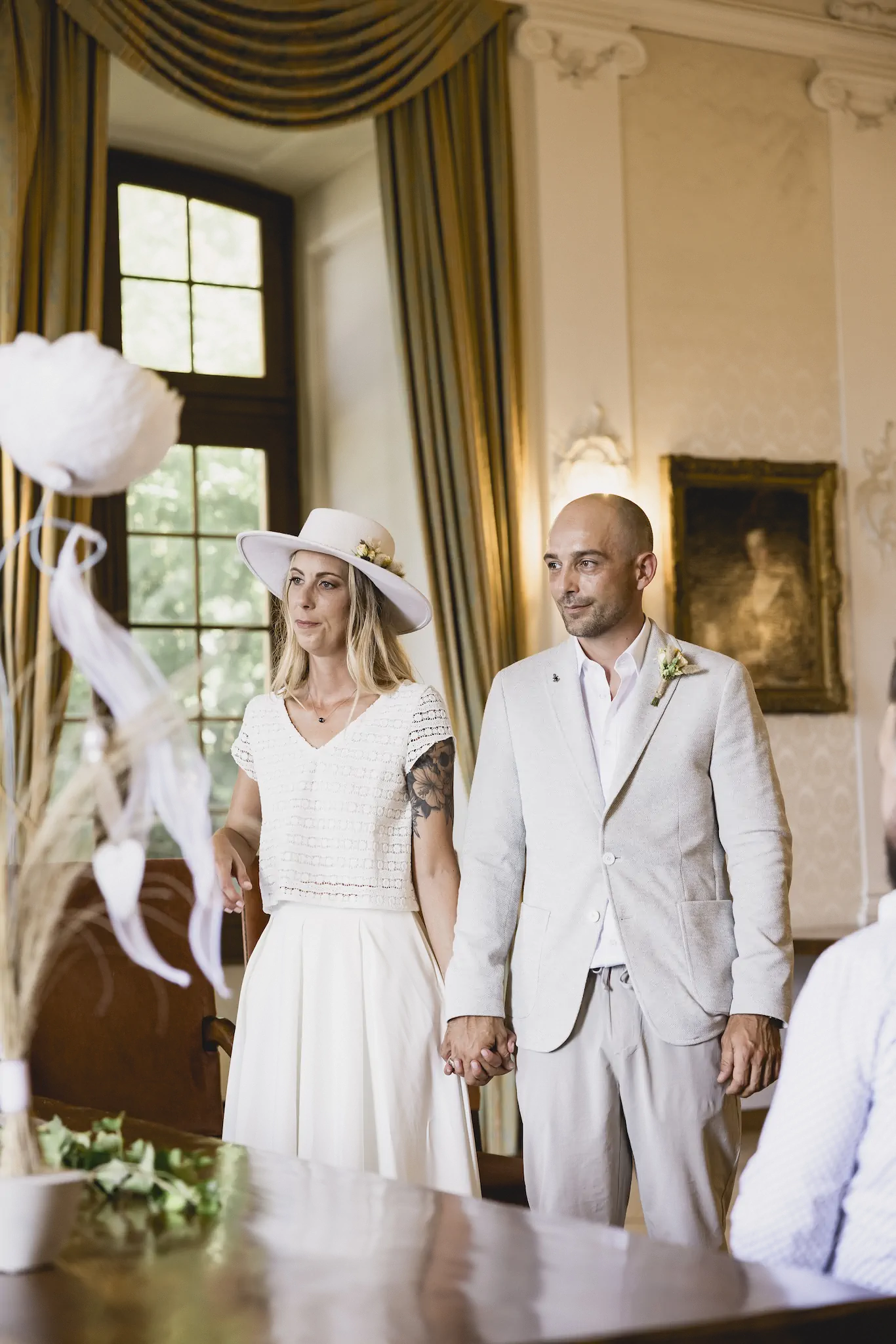 Cérémonie de mariage — C Carré Photographie